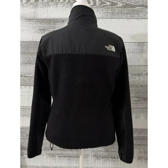 The North Face Women’s Polartec Denali Full Zip Fleece Jacket Black Size Medium - Picture 2 of 13